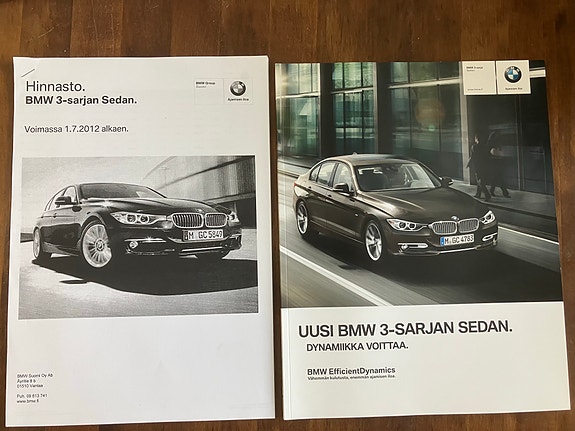BMW 3-sarjan Sedan esitepaketti