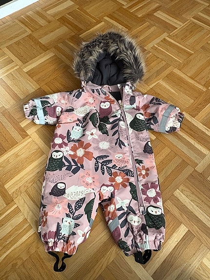 Petite Cherie pöllö talvihaalari koko 62
