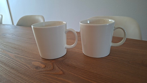 Iittala Teema valkoinen muki 2kpl