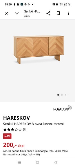 Ostetaan senkki