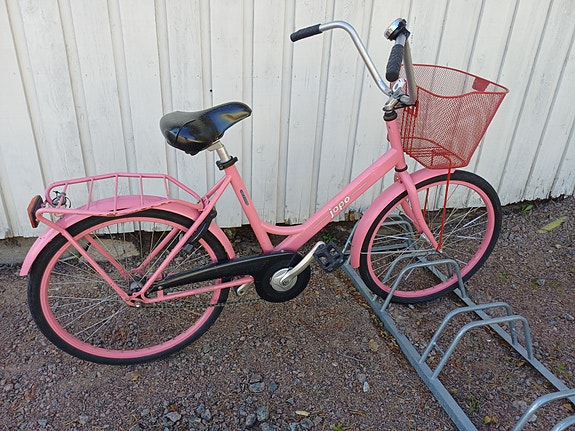 Helkama 24" kaupunkipyörä pinkki