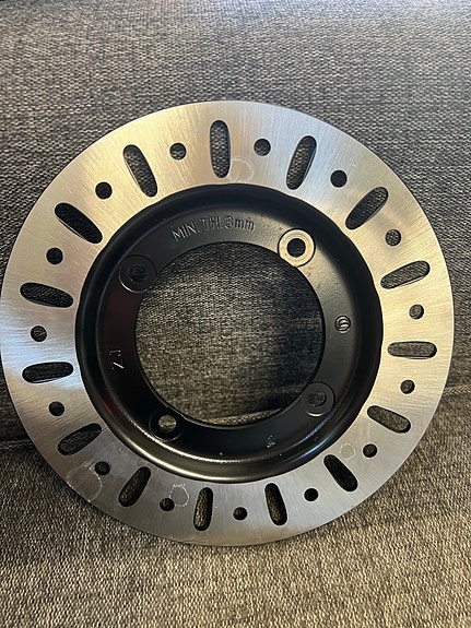 Jarrulevy ETEEN 218mm kupera LINHAI 400, 500