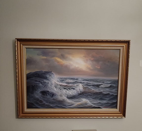 Taiteilija Jukka Väänänen, v. 1995