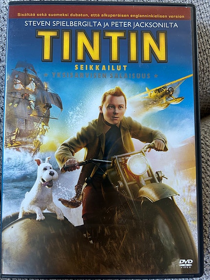 Tintin seikkailut, dvd– Yksisarvisen salaisuus DVD