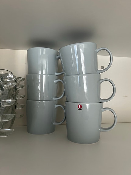 Iittala Teema mukit harmaa