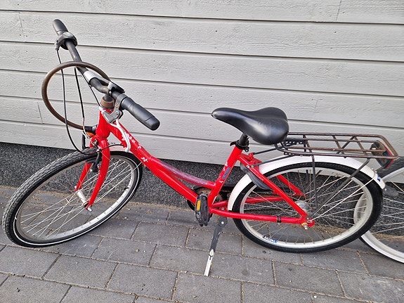 Tunturi lasten polkupyörä 24" punainen
