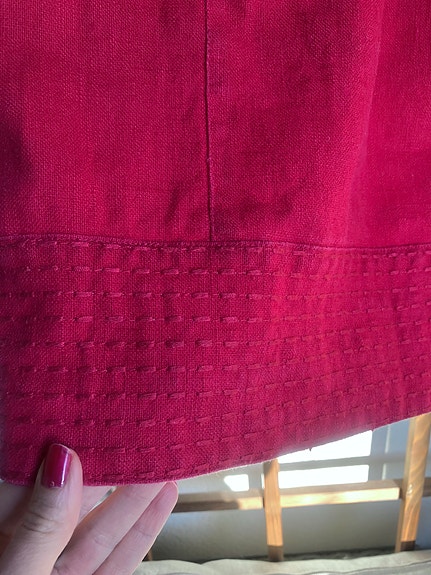 Juhlamekko (100 % ramie / pellavatyylinen), 38