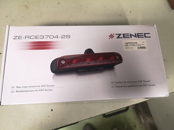 Zenec Peruutuskamera Ducato/Jumper/Boxer UUSI