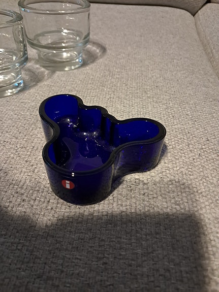Iittala sininen kulho