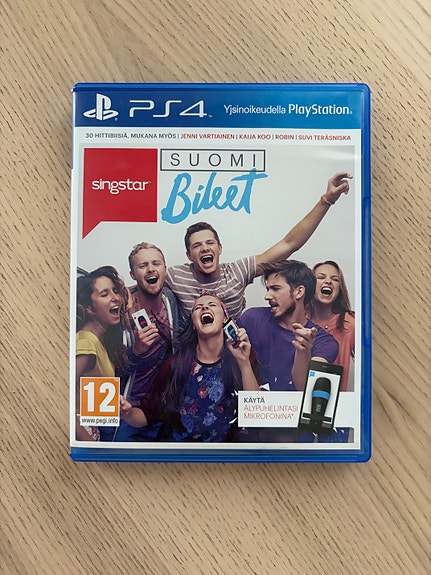 Singstar SuomiBileet PS4-peli