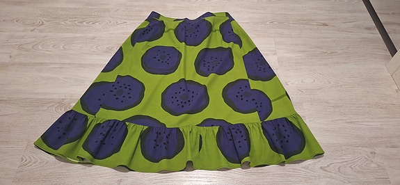 Käsintehty vintage MARIMEKKO esiliina tai hame, one size