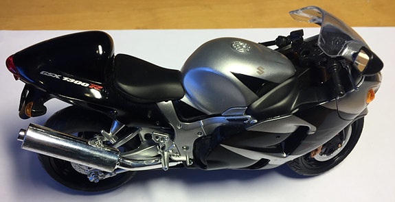 Suzuki moottoripyörän pienoismallit GSX 1300 R