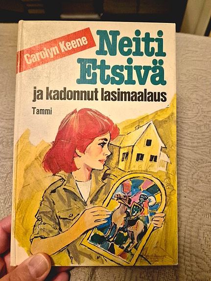 Neiti Etsivä ja kadonnut lasimaalaus (sis. postit)