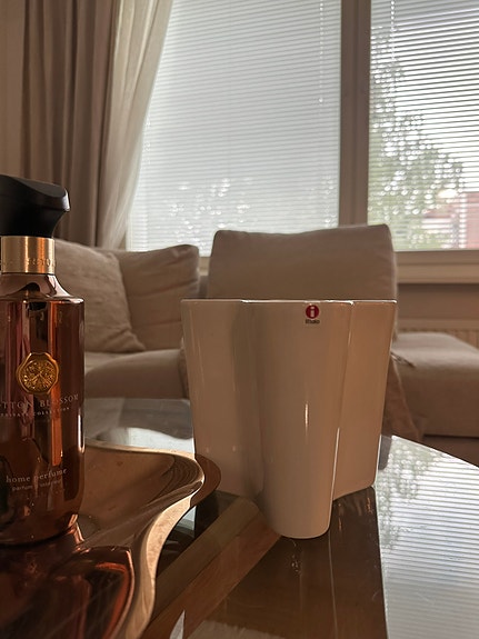 Iittala Aalto maljakko valkoinen