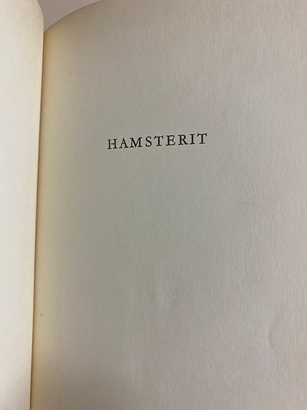 Veikko Huovinen: Hamsterit