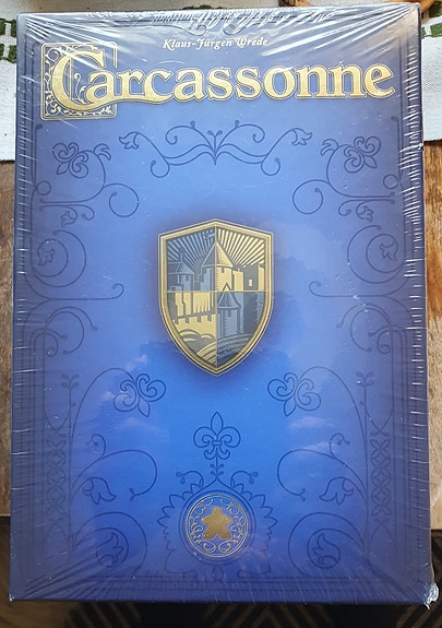 Carcassonne 20 vuotis juhlapainos lautapeli