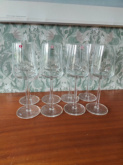 Iittala Essence valkoviinilasit 8kpl