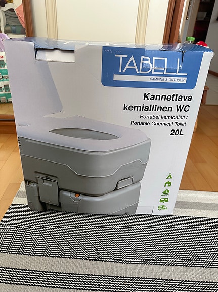 Tabell kannettava kemiallinen WC