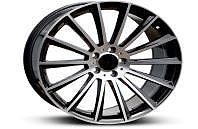 19" uudet vanteet MERCEDES  HP866    BLACK MACHINED