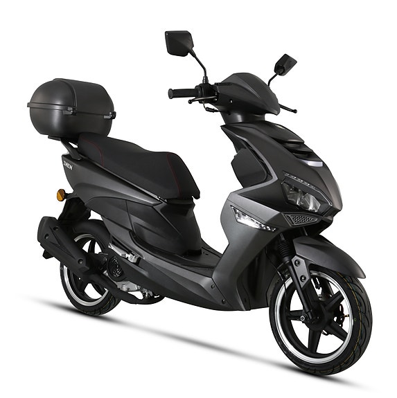 Znen Twist EFI moposkootteri 50cc Väri Musta