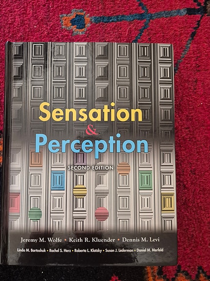Sensation & Perception (second edition)