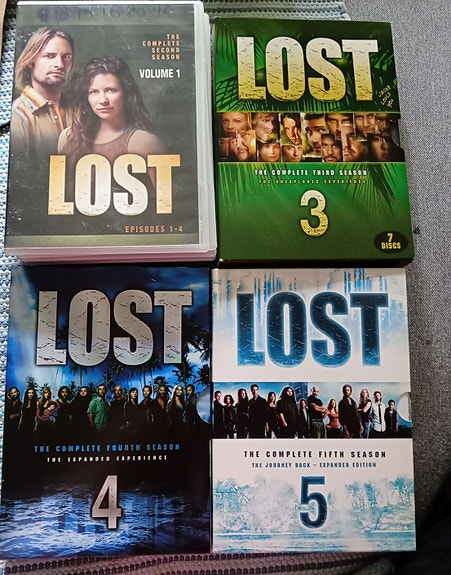 Lost-tuotantokaudet 2,3,4,5