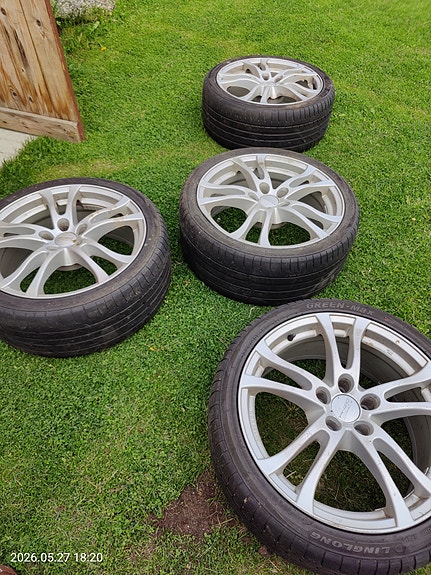 18" alumiinivanteet