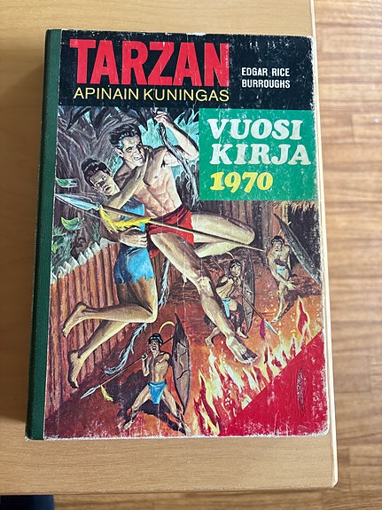 Tarzan apinain kuningas vuosikirja 1970 kirja