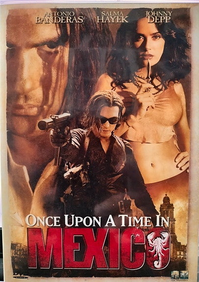 Once upon a time in Mexico dvd