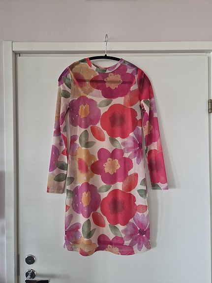 Primark mesh floral dress, 36-38