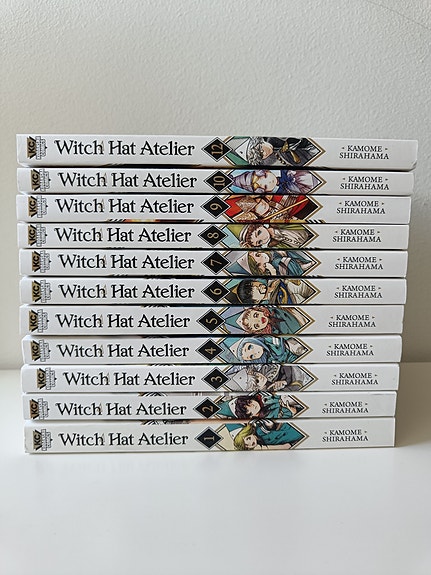 Manga, Witch Hat Atelier, osat 1-10 ja 12