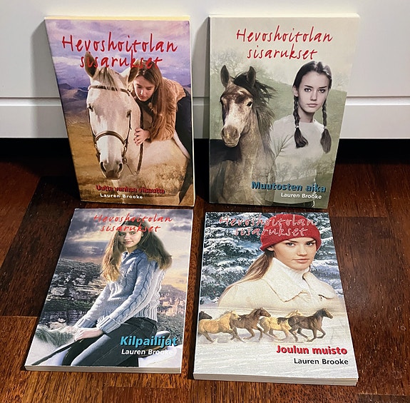 Heppakirja 3x Hevoshoitolan sisarukset