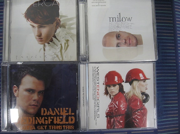 Patrick Wolf, Milow, Daniel Bedingfield, West End Girls, Brick & Lace, Dannii