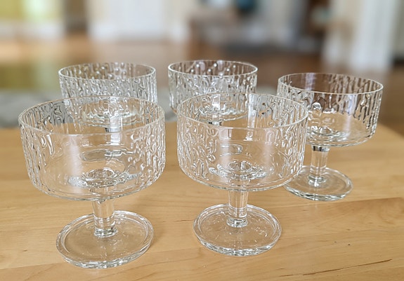 Riihimäen Lasi Nanny Still Flindari cocktail-lasit 5 kpl