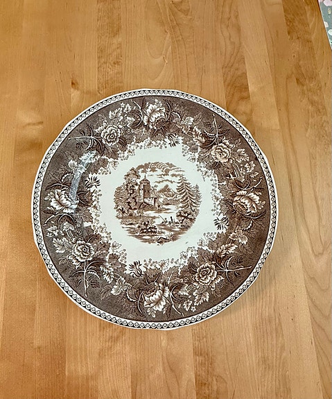 Arabia iso maisema lautanen n. 36 cm
