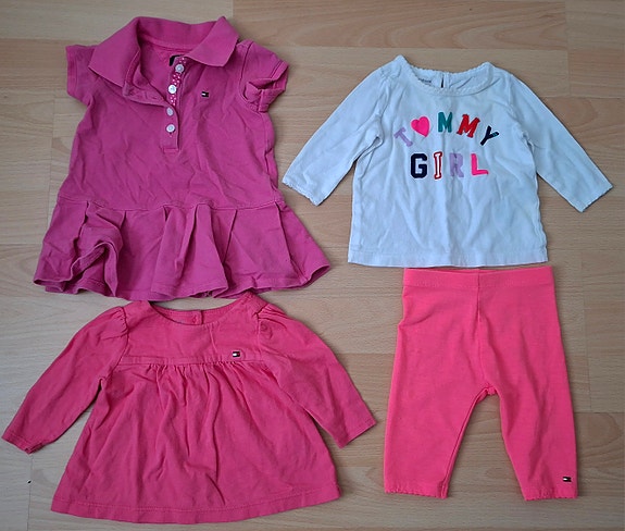 Tommy Hilfiger vauvan vaatepaketti, koko 3-6kk eli n. 68cm