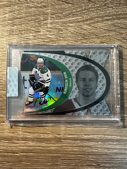 Upper Deck Miro Heiskanen Clear Cut Dallas Stars