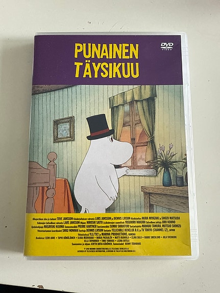Muumi Punainen täysikuu DVD