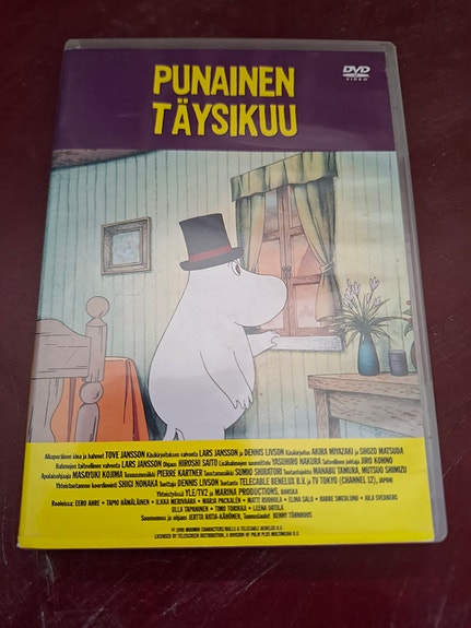Muumi DVD Punainen täysikuu