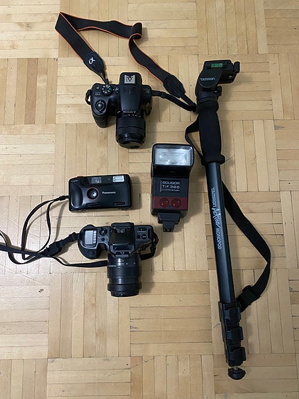 Kameroita Sony ja Minolta