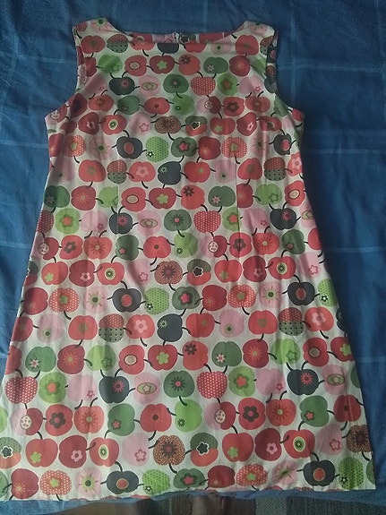 KAS! design mekko tai tunika, koko 46 kesämekko. Retro kuviot