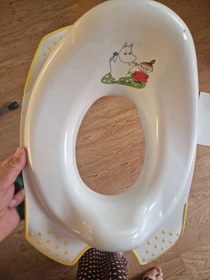 Muumi pottaistuin / wc-supistaja
