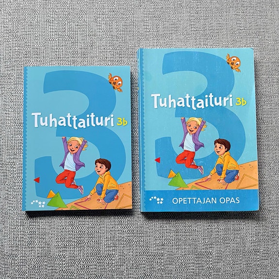 Tuhattaituri 3b oppikirja ja opettajan opas, matematiikka
