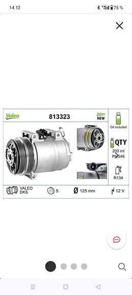 Ostetaan ilmastoinnin kompura volvo v50
