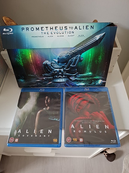 Prometheus to Alien The Evolution - Blu-ray-boksisetti + 2