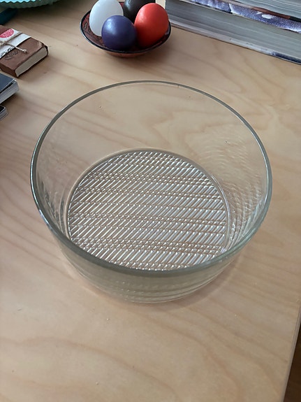 Riihimäen Lasi, Flindari-kulho, design Nanny Still