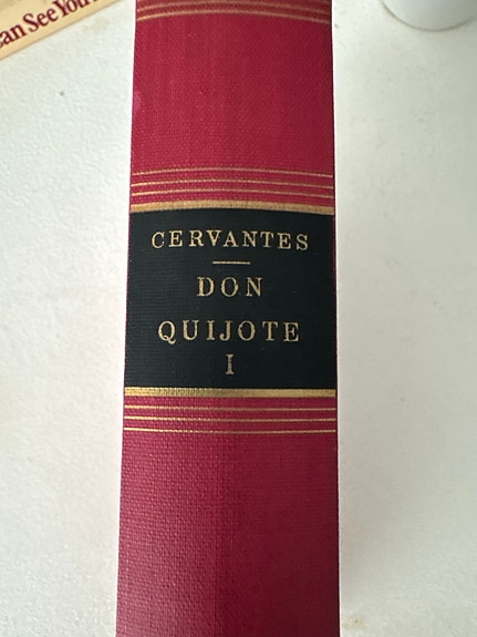 Cervantes Don Quijote I WSOY 1958, 3. Painos