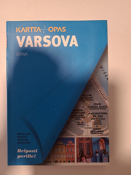 Otava Kartta+opas Varsova