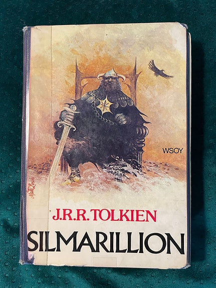 ENSIMMÄINEN PAINOS Silmarillion J.R.R. Tolkien