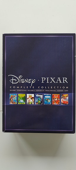 Disney Pixar DVD boxi